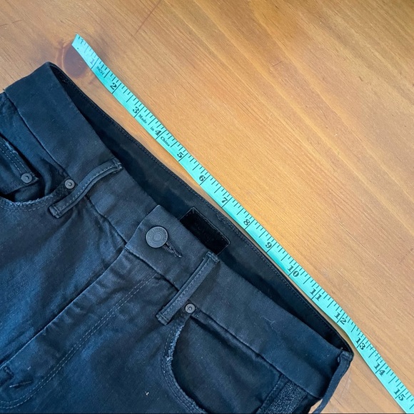 MOTHER HW Looker Ankle Fray in Guilty Party Racer Womens 25 - Picture 13 of 14